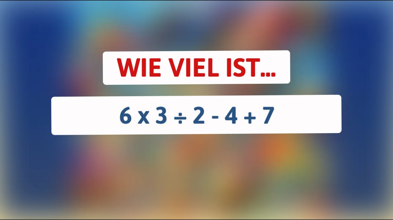 Die ultimative Gehirn-Challenge: Kannst du das komplexe Mathe-Rätsel lösen? Nur für echte Denker!"