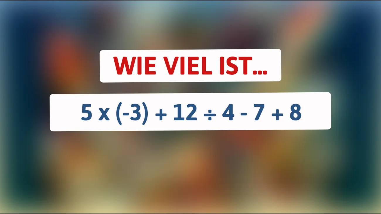 Hast du das Zeug dazu? Teste deine mathematischen Fähigkeiten mit dieser kniffligen Gleichung!"