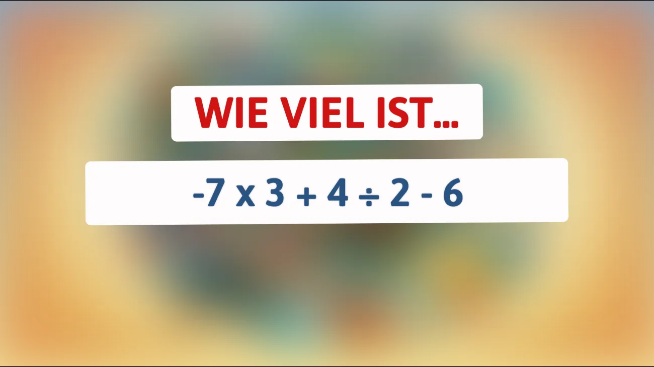 Nur 1% der Menschen können dieses Mathe-Rätsel auf Anhieb lösen! Bist du dabei?"