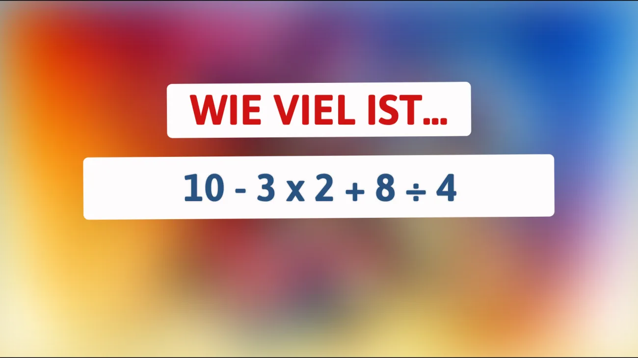 Nur 5% der Menschen lösen es: Meisterst du diese mathematische Herausforderung?"