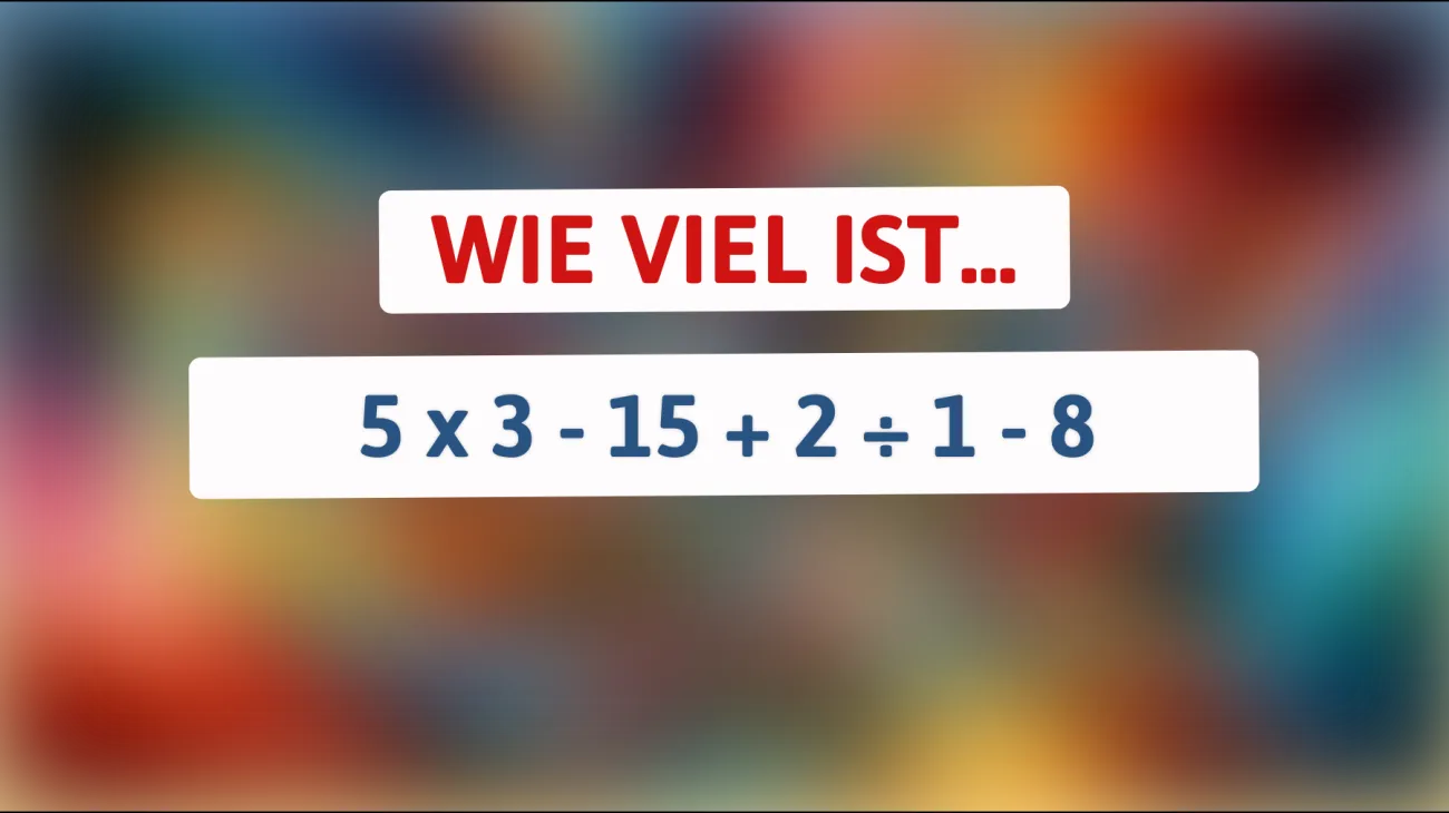 Nur für Denksport-Liebhaber: Kannst du dieses komplexe Rätsel lösen und die richtige Antwort finden?"