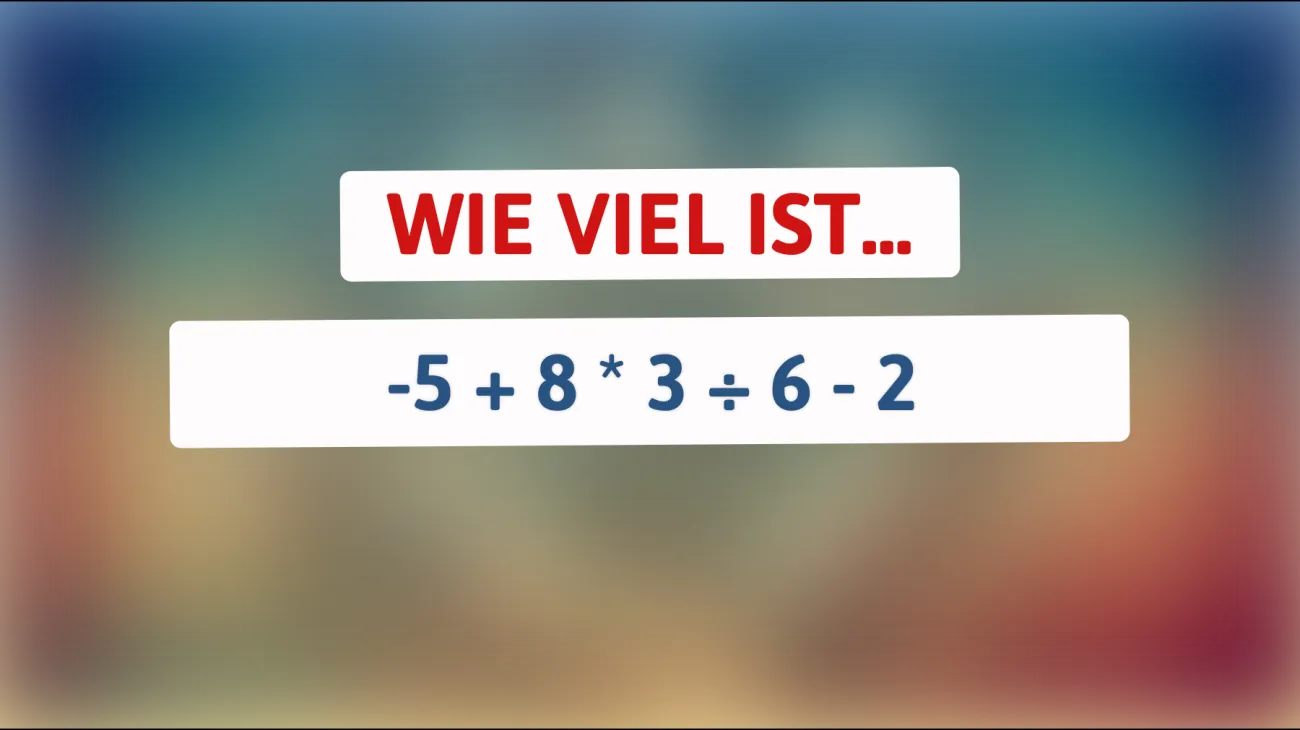 Nur schlaue Köpfe schaffen es: Kannst du diese Mathe-Herausforderung knacken?"